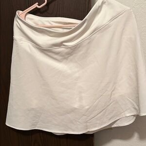 Elegant White Women's Skirt